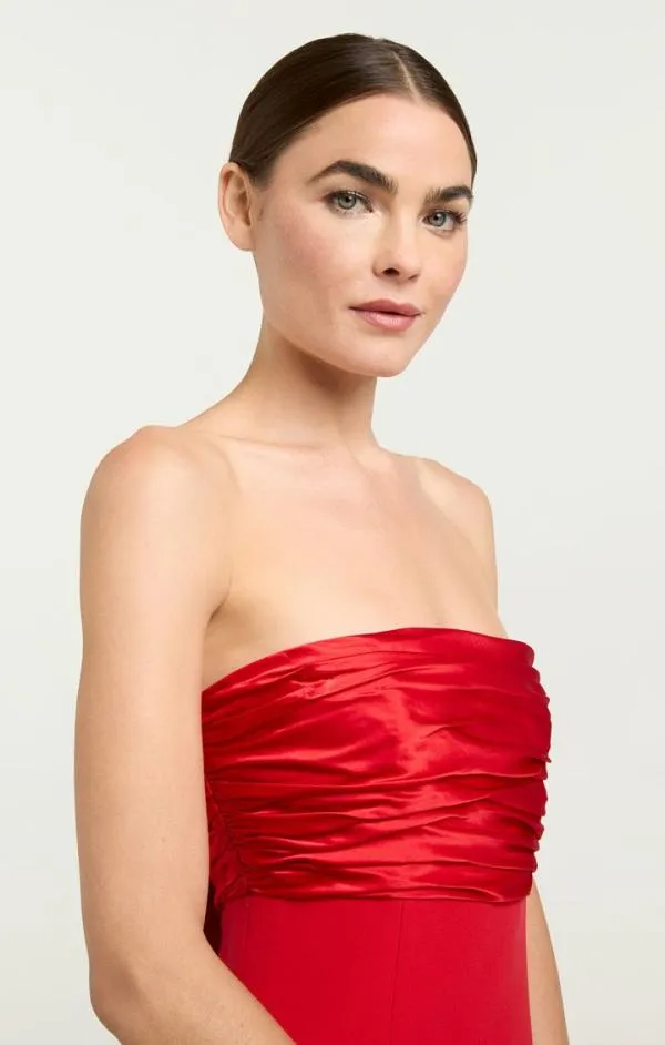 Cinq Sept Lorella Gown Scarlet Women Cocktail and Evening