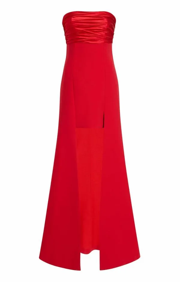 Cinq Sept Lorella Gown Scarlet Women Cocktail and Evening
