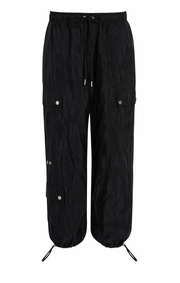 Cinq Sept Nitsan Parachute Pant Black Women Pants