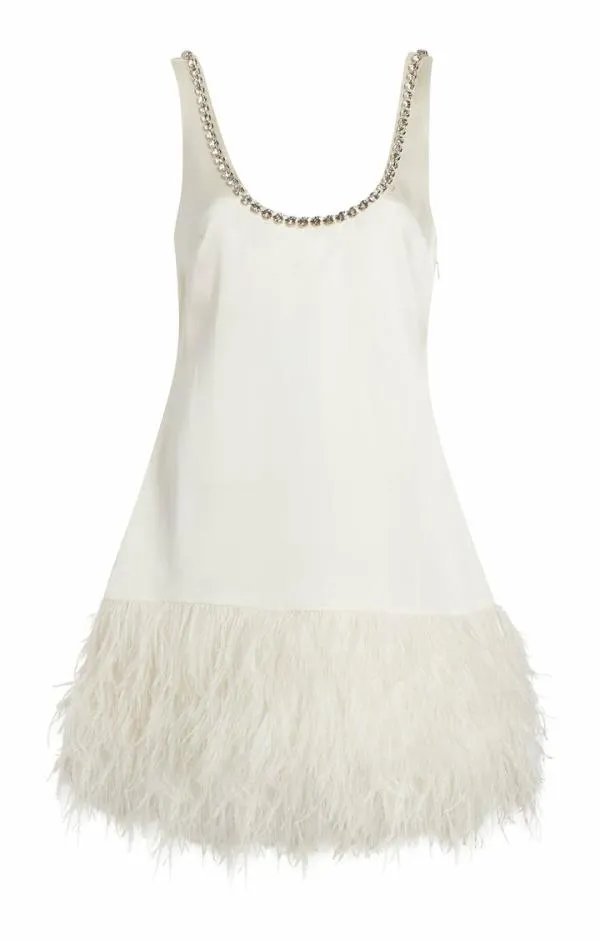 Cinq Sept Raveena Dress Ivory Women Mini