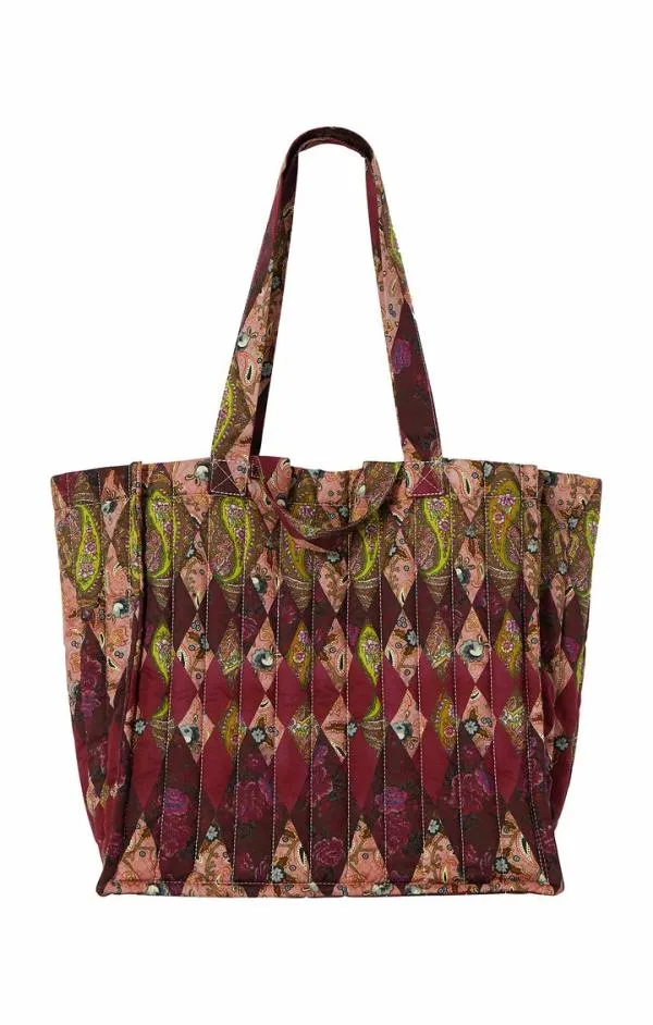 Cinq Sept Thea Patchwork Junith Bag Pale Rose Multi Women