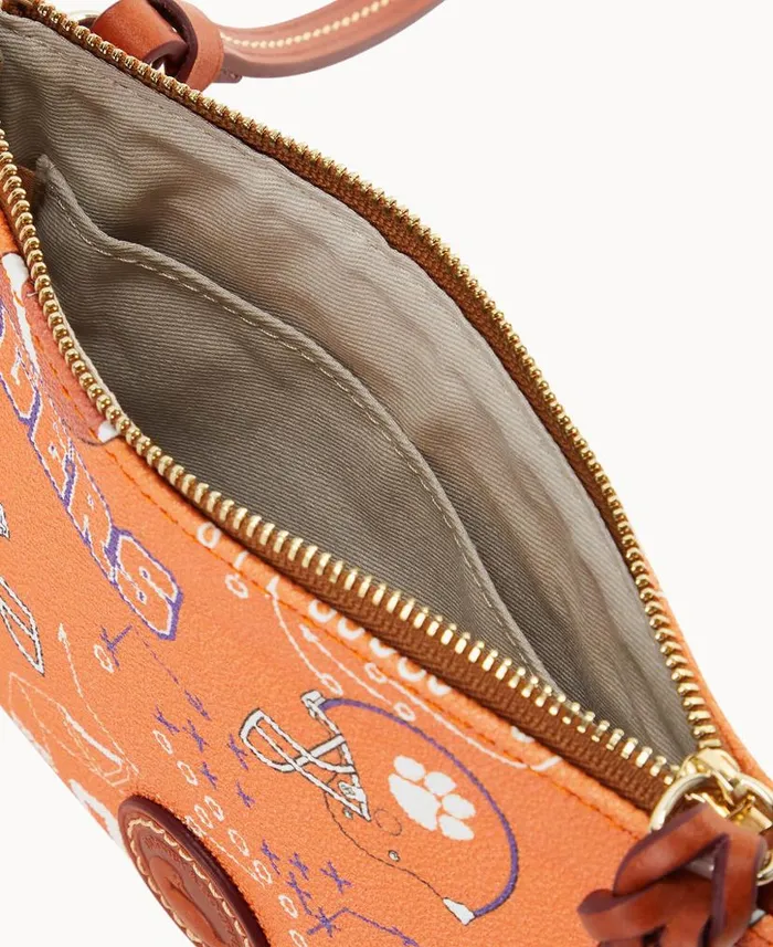 Collegiate Clemson Top Zip Crossbody Clemson Woman Dooney and Bourke Crossbodies Collegiate Clemson Top Zip Crossbody Clemson Woman Dooney and Bourke Crossbodies