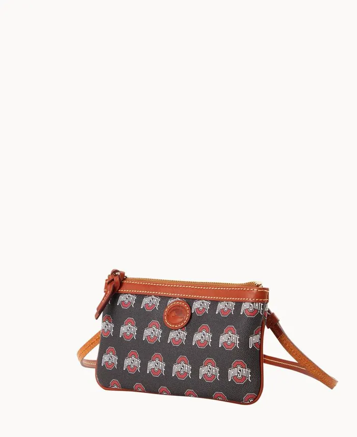 Collegiate Ohio State University Large Slim Crossbody Ohio State Woman Dooney and Bourke Crossbodies Collegiate Ohio State University Large Slim Crossbody Ohio State Woman Dooney and Bourke Crossbodies