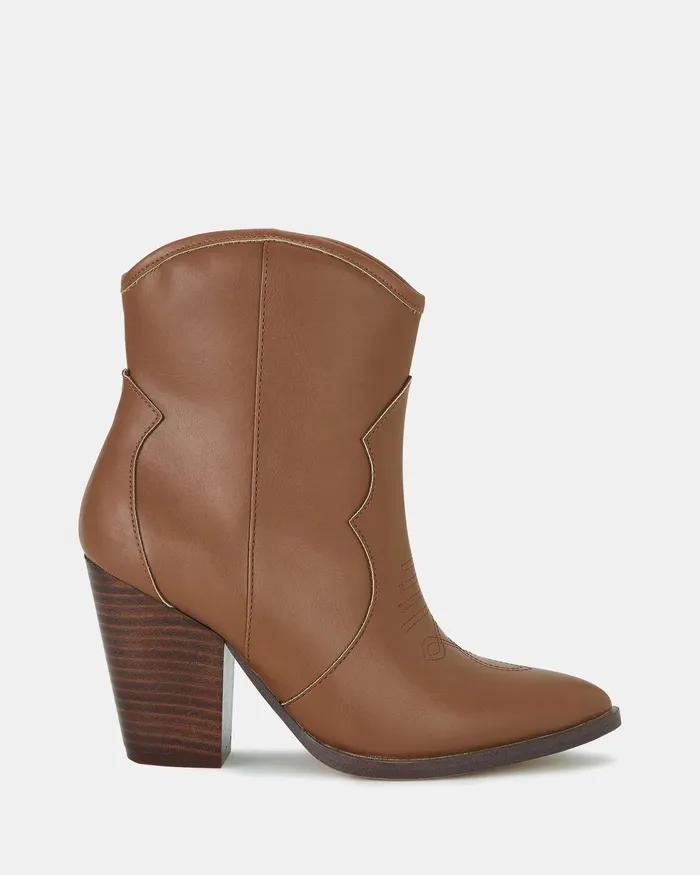Cowboy Boots HORSE TAN 8211 NOVO Shoes Women