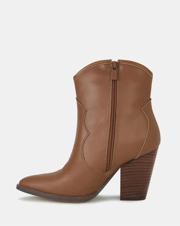 Cowboy Boots HORSE TAN 8211 NOVO Shoes Women