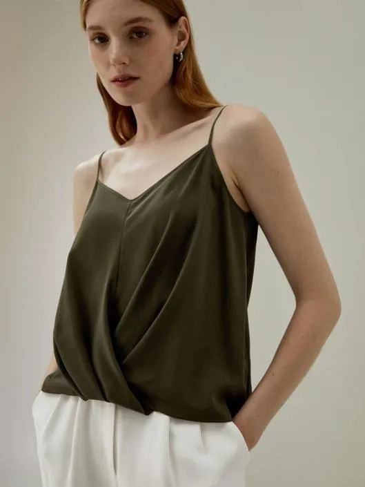 Crpe De Chine Cami Top Women Lilysilk Tops