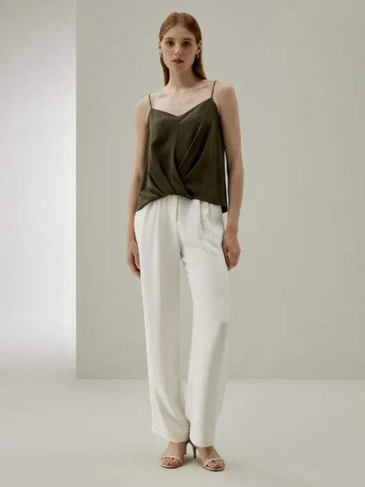Crpe De Chine Cami Top Women Lilysilk Tops
