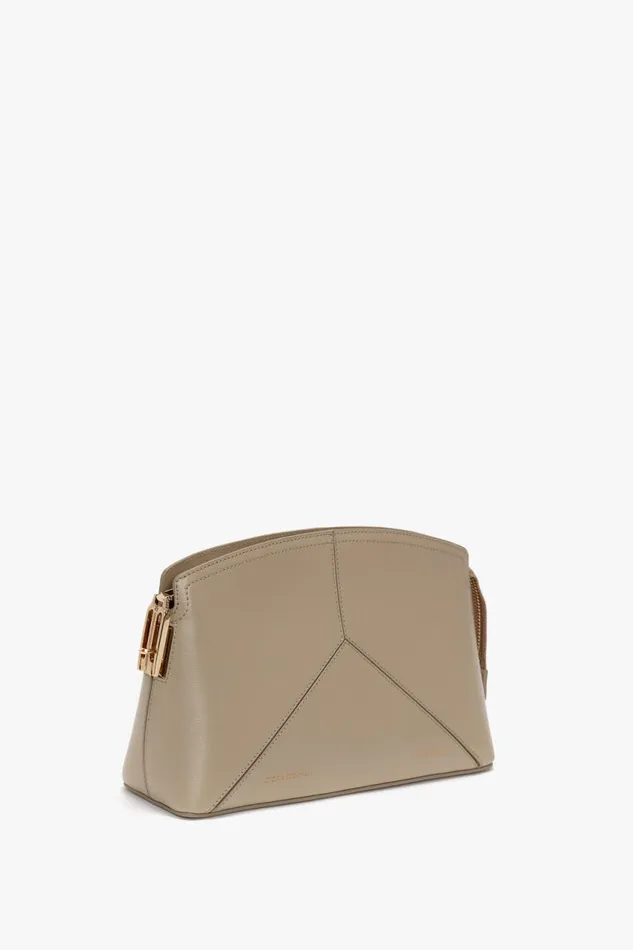 Crossbody Bags Women Victoria Beckham Victoria Crossbody In Taupe Leather