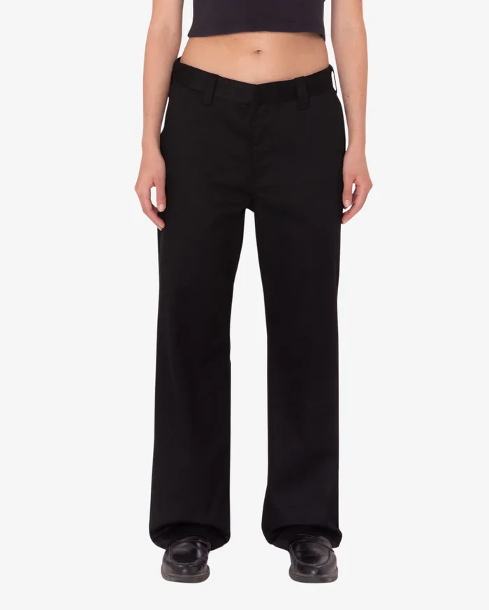 DAILY PANT Black Women BOTTOMS OBEY Clothing