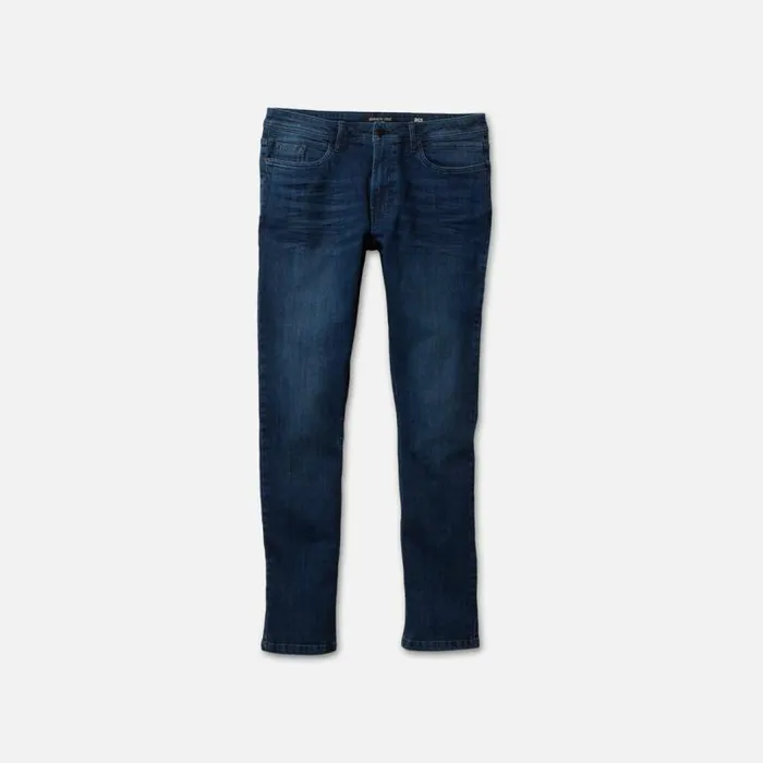 Dark Wash Stretch Jean Cream Melange Men Kenneth Cole Bottoms