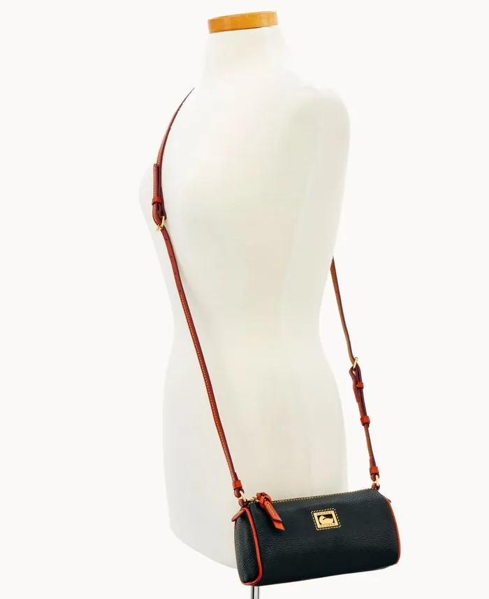 Dillen Small Barrel Crossbody Black Woman Dooney and Bourke Crossbodies Dillen Small Barrel Crossbody Black Woman Dooney and Bourke Crossbodies