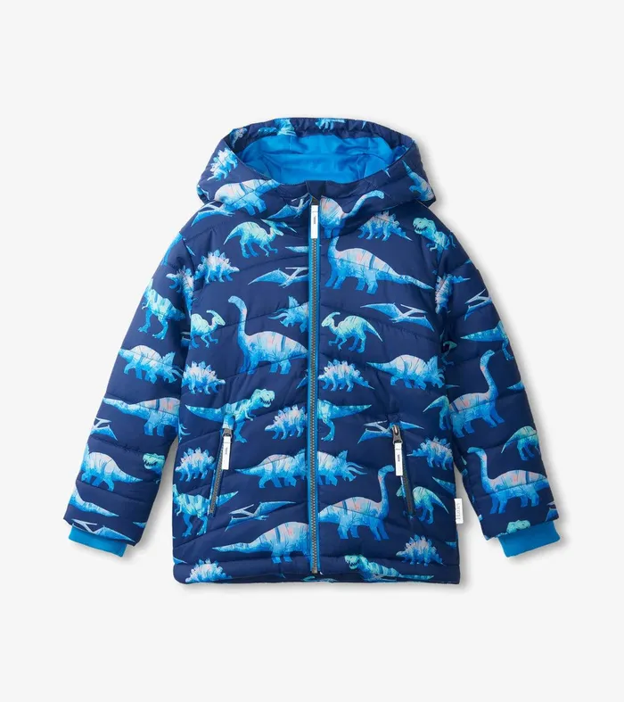 Dinosaur Kids Puffer Jacket Hatley