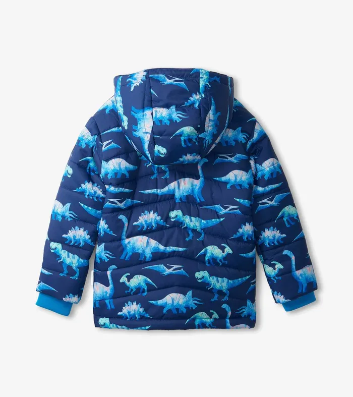 Dinosaur Kids Puffer Jacket Hatley