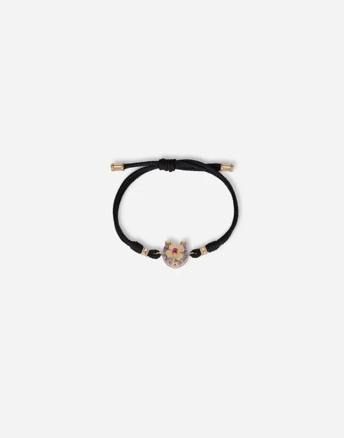 Dolce and Gabbana Bracelets Men Good Luck Bracelet Gold