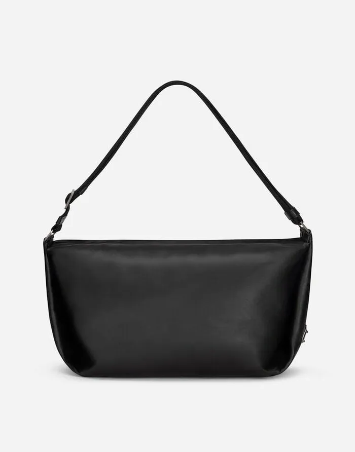 Dolce and Gabbana Crossbody Bags Men Calfskin Soft Bag Black Dolce and Gabbana Crossbody Bags Men Calfskin Soft Bag Black