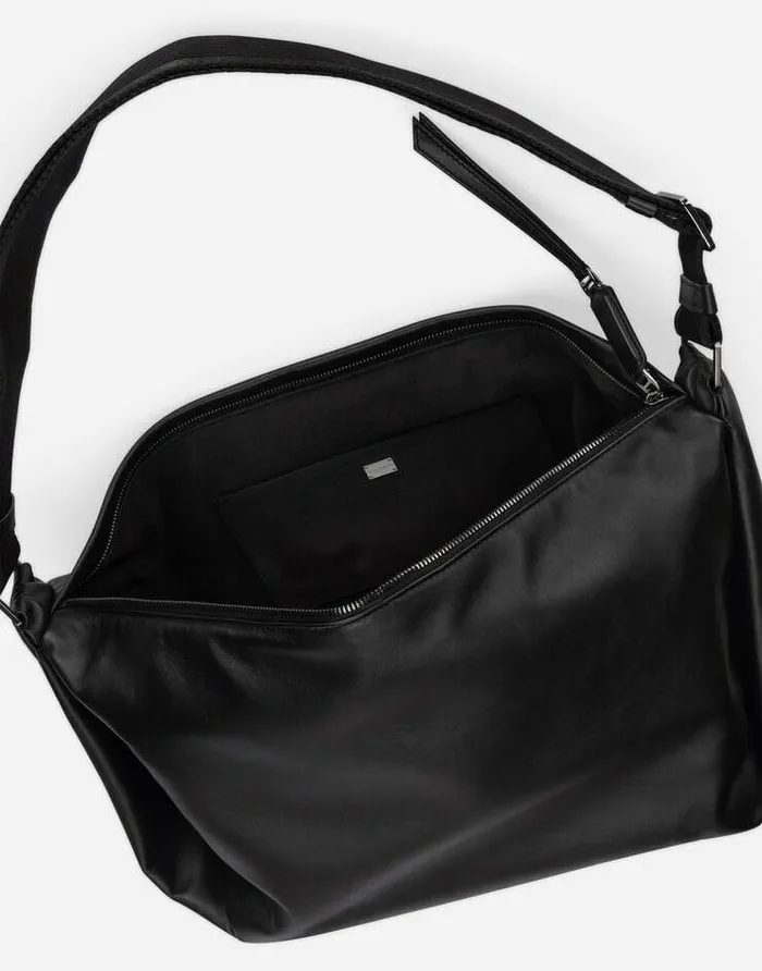 Dolce and Gabbana Crossbody Bags Men Calfskin Soft Bag Black Dolce and Gabbana Crossbody Bags Men Calfskin Soft Bag Black
