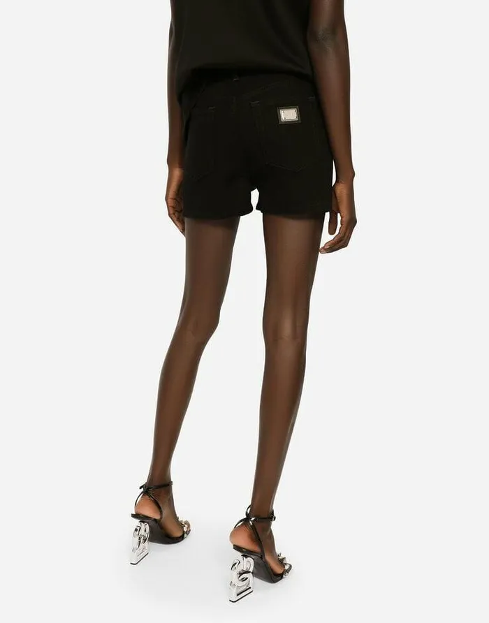 Dolce and Gabbana Denim Women Denim Shorts Multicolor Dolce and Gabbana Denim Women Denim Shorts Multicolor