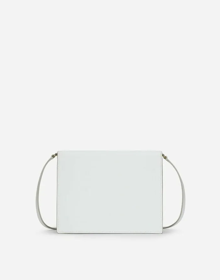 Dolce and Gabbana DG Logo Bag Women Calfskin DG Logo Bag Crossbody Bag White Dolce and Gabbana DG Logo Bag Women Calfskin DG Logo Bag Crossbody Bag White