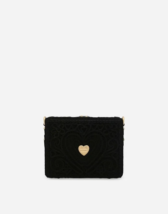 Dolce and Gabbana Handbags Women Dolce Box Bag With Cordonetto Detailing Black Dolce and Gabbana Handbags Women Dolce Box Bag With Cordonetto Detailing Black