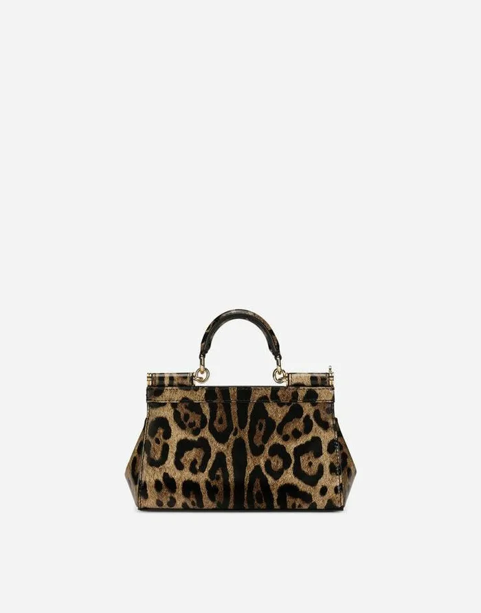 Dolce and Gabbana Handbags Women KIM DOLCEandGABBANA Small Sicily Handbag Animal Print Dolce and Gabbana Handbags Women KIM DOLCEandGABBANA Small Sicily Handbag Animal Print