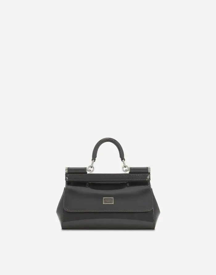 Dolce and Gabbana Handbags Women KIM DOLCEandGABBANA Small Sicily Handbag Grey Dolce and Gabbana Handbags Women KIM DOLCEandGABBANA Small Sicily Handbag Grey