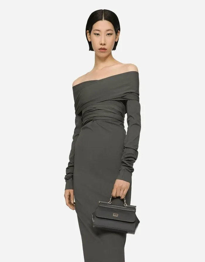 Dolce and Gabbana Handbags Women KIM DOLCEandGABBANA Small Sicily Handbag Grey Dolce and Gabbana Handbags Women KIM DOLCEandGABBANA Small Sicily Handbag Grey