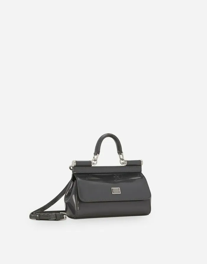 Dolce and Gabbana Handbags Women KIM DOLCEandGABBANA Small Sicily Handbag Grey Dolce and Gabbana Handbags Women KIM DOLCEandGABBANA Small Sicily Handbag Grey