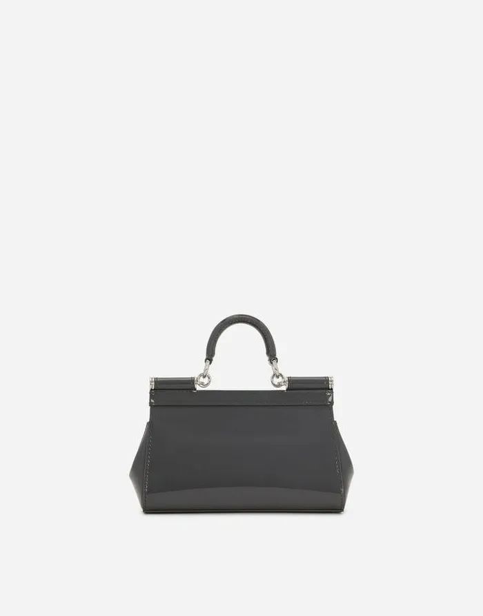 Dolce and Gabbana Handbags Women KIM DOLCEandGABBANA Small Sicily Handbag Grey Dolce and Gabbana Handbags Women KIM DOLCEandGABBANA Small Sicily Handbag Grey