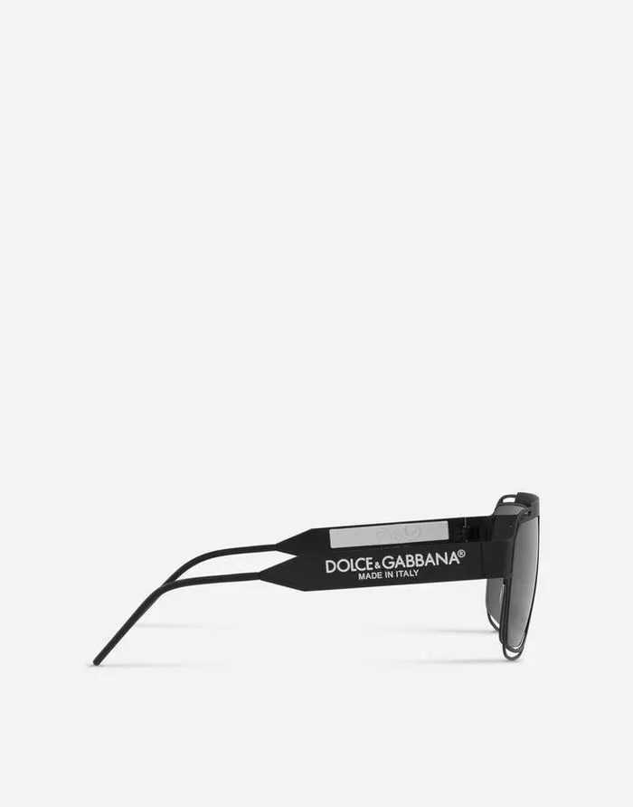 Dolce and Gabbana Icons Men DG Logo Sunglasses Black Dolce and Gabbana Icons Men DG Logo Sunglasses Black