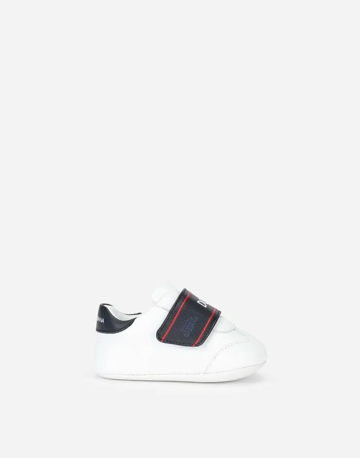 Dolce and Gabbana Newborn Boys039 Shoes 1620 Children Nappa Leather Sneakers With Logo Multicolor Dolce and Gabbana Newborn Boys039 Shoes 1620 Children Nappa Leather Sneakers With Logo Multicolor