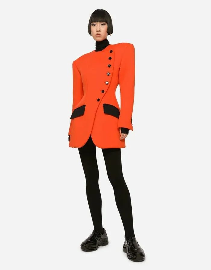 Dolce and Gabbana Shirts And Tops Women Jersey Turtleneck Bodysuit With DG Logo Black Dolce and Gabbana Shirts And Tops Women Jersey Turtleneck Bodysuit With DG Logo Black