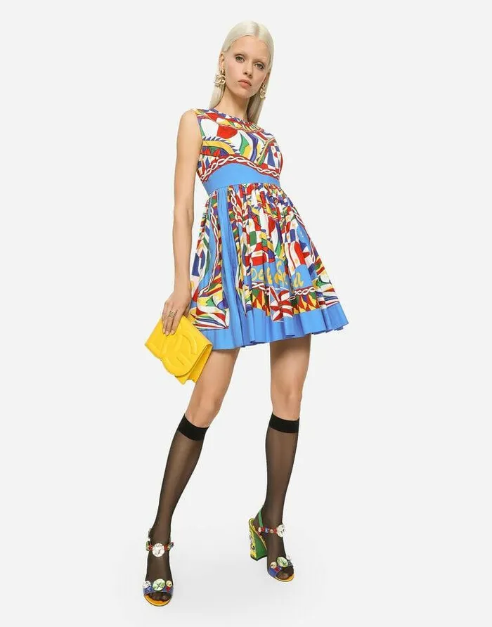 Dolce and Gabbana Shoulder And Crossbody Bags Women Calfskin DG Logo Crossbody Bag Yellow