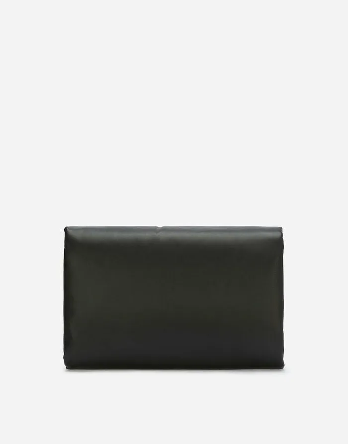 Dolce and Gabbana Shoulder And Crossbody Bags Women Medium Calfskin Devotion Soft Bag Black Dolce and Gabbana Shoulder And Crossbody Bags Women Medium Calfskin Devotion Soft Bag Black
