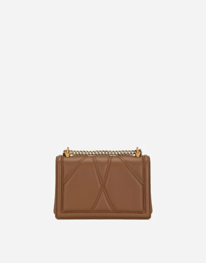 Dolce and Gabbana Shoulder And Crossbody Bags Women Medium Devotion Shoulder Bag Beige Dolce and Gabbana Shoulder And Crossbody Bags Women Medium Devotion Shoulder Bag Beige