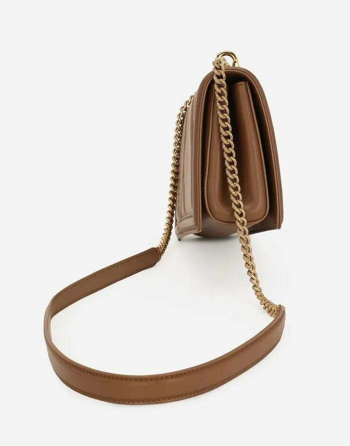 Dolce and Gabbana Shoulder And Crossbody Bags Women Medium Devotion Shoulder Bag Beige Dolce and Gabbana Shoulder And Crossbody Bags Women Medium Devotion Shoulder Bag Beige