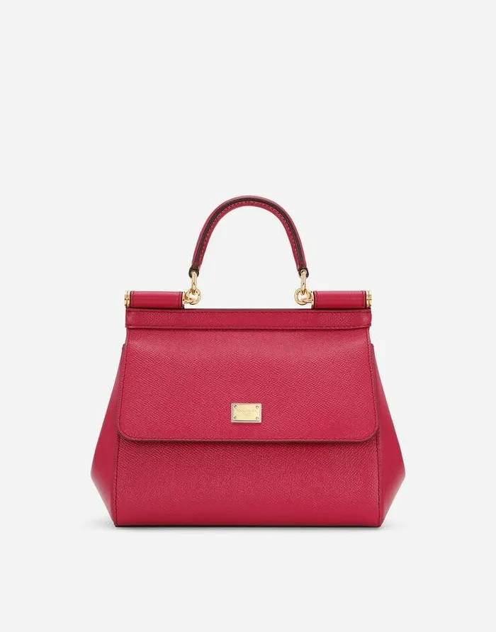 Dolce and Gabbana Shoulder And Crossbody Bags Women Medium Sicily Handbag Fuchsia Dolce and Gabbana Shoulder And Crossbody Bags Women Medium Sicily Handbag Fuchsia