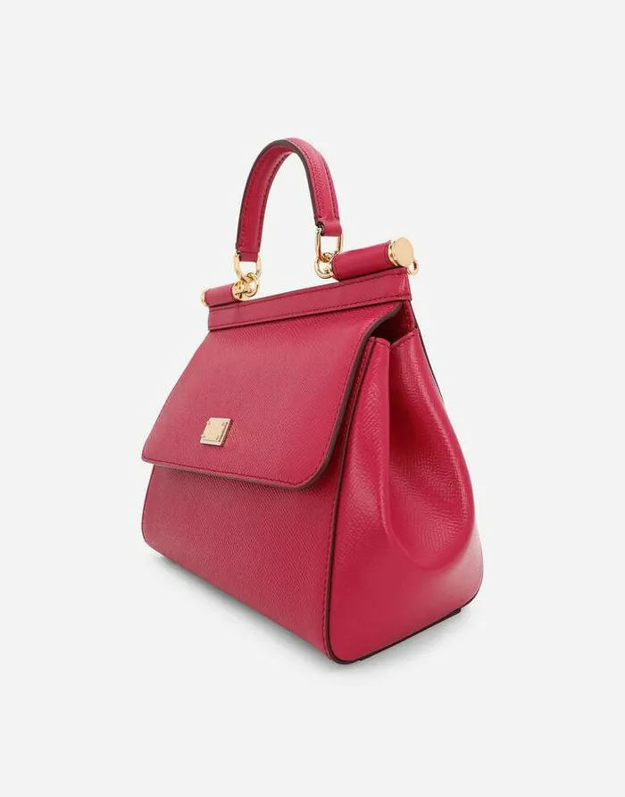 Dolce and Gabbana Shoulder And Crossbody Bags Women Medium Sicily Handbag Fuchsia Dolce and Gabbana Shoulder And Crossbody Bags Women Medium Sicily Handbag Fuchsia