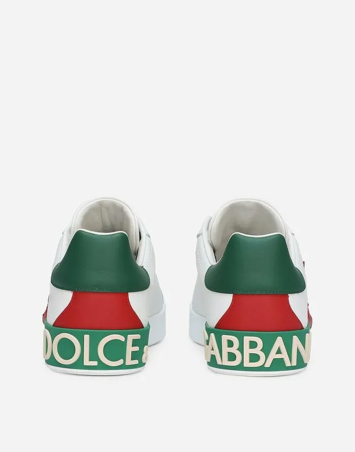 Dolce and Gabbana Sneakers Men Calfskin Portofino Sneakers Multicolor Dolce and Gabbana Sneakers Men Calfskin Portofino Sneakers Multicolor