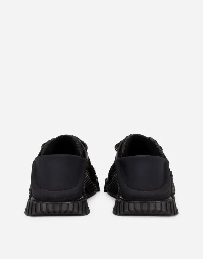 Dolce and Gabbana Sneakers Women Mixedmaterials NS1 Slipon Sneakers Black Dolce and Gabbana Sneakers Women Mixedmaterials NS1 Slipon Sneakers Black