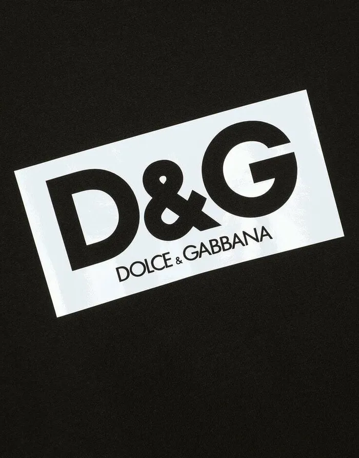Dolce and Gabbana TShirts And Polos Men Cotton Roundneck Tshirt With Patch Black Dolce and Gabbana TShirts And Polos Men Cotton Roundneck Tshirt With Patch Black