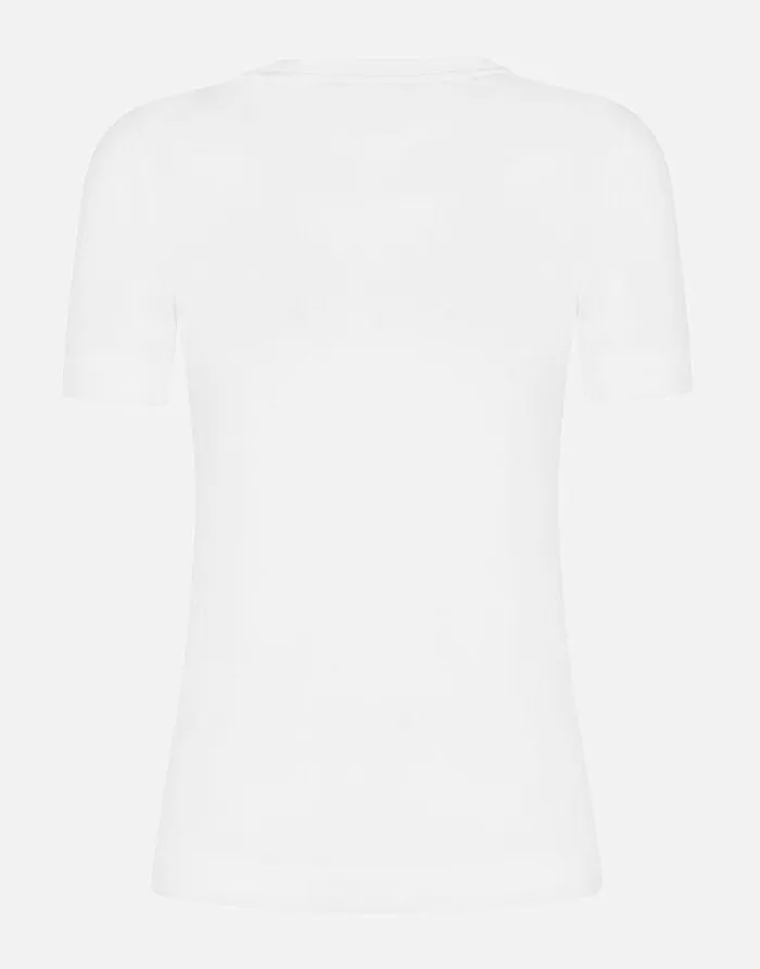 Dolce and Gabbana TShirts And Sweatshirts Women Jersey Tshirt With DG Logo Patch Multicolor Dolce and Gabbana TShirts And Sweatshirts Women Jersey Tshirt With DG Logo Patch Multicolor
