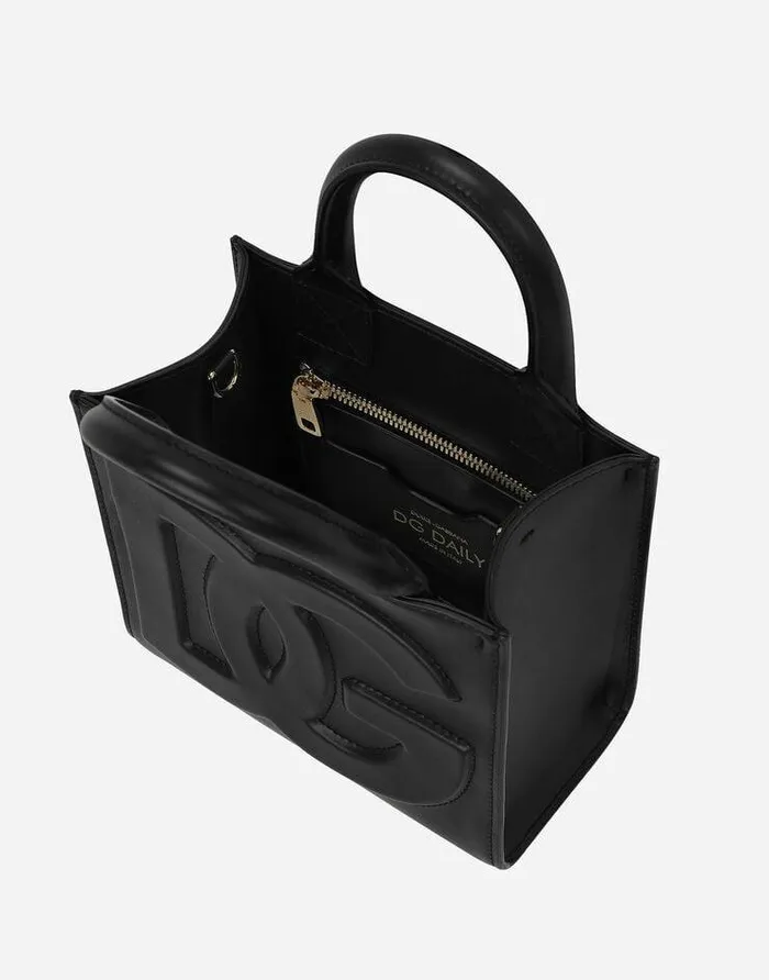 Dolce and Gabbana Totes Women DG Daily Mini Shopper Black Dolce and Gabbana Totes Women DG Daily Mini Shopper Black