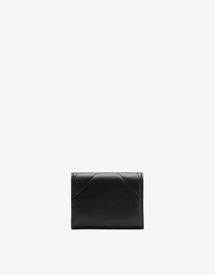 Dolce and Gabbana Wallets And Small Leather Goods Women Small Continental Devotion Wallet Black Dolce and Gabbana Wallets And Small Leather Goods Women Small Continental Devotion Wallet Black