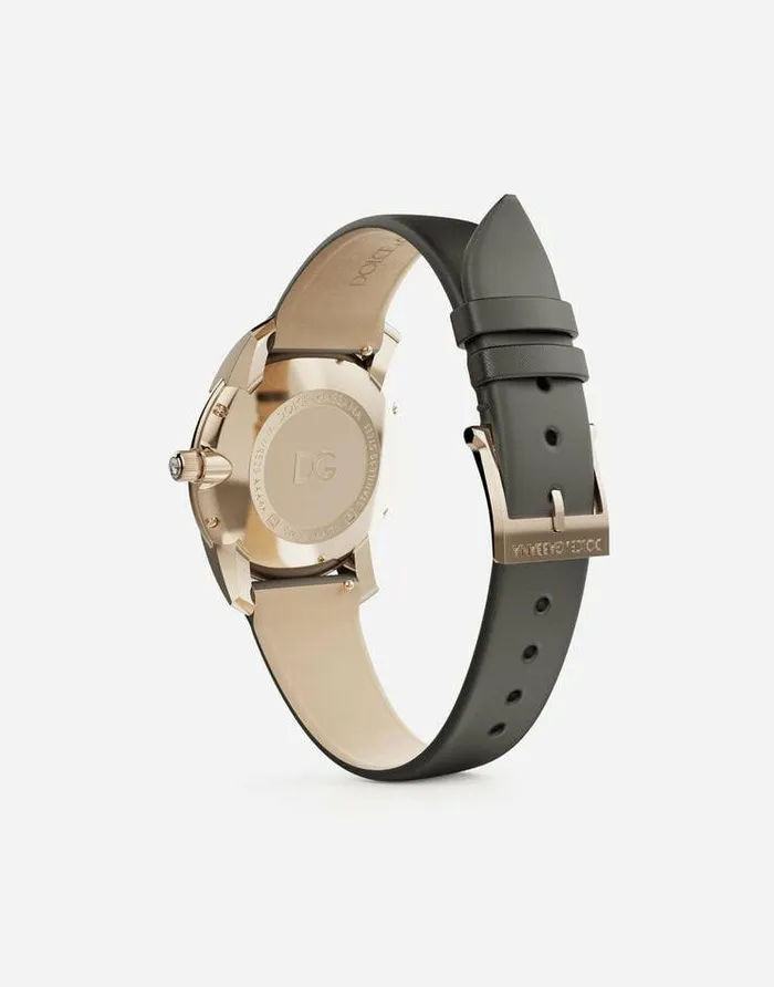 Dolce and Gabbana WatchesandStraps Women DG7 Barocco Watch With Grey Satin Strap Greynude Dolce and Gabbana WatchesandStraps Women DG7 Barocco Watch With Grey Satin Strap Greynude