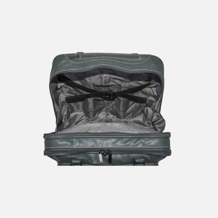 Double Compartment Top Zip 16034 Wheeled Computer Overnighter Grey Men Kenneth Cole Bags Double Compartment Top Zip 16034 Wheeled Computer Overnighter Grey Men Kenneth Cole Bags