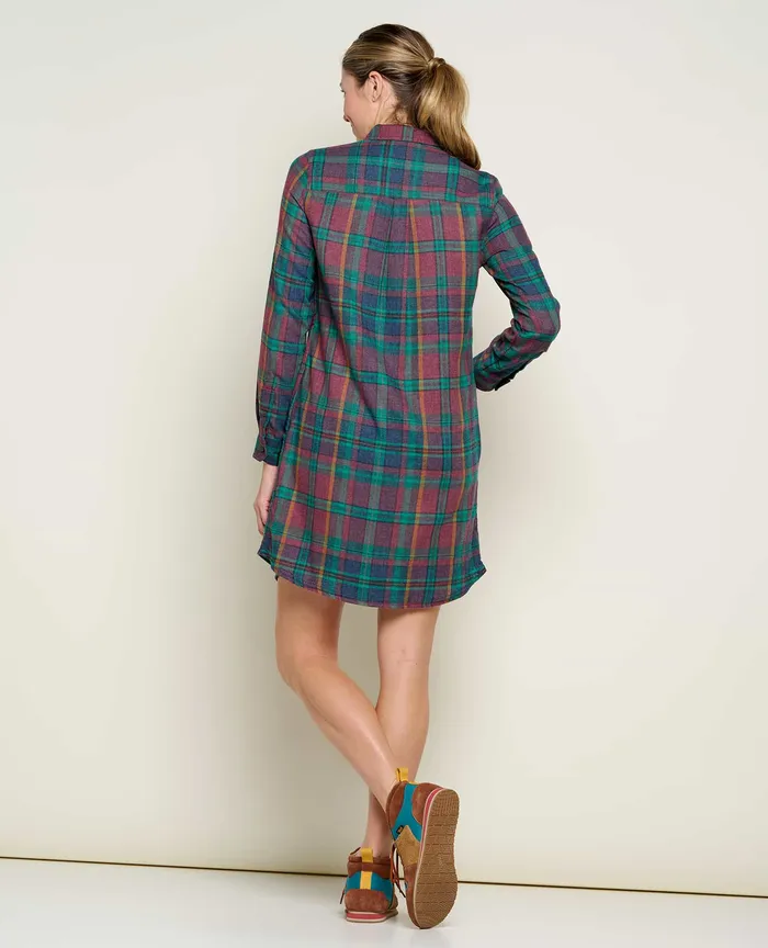 Dresses Women8217s ToadandCo ReForm Flannel Shirtdress Aurora