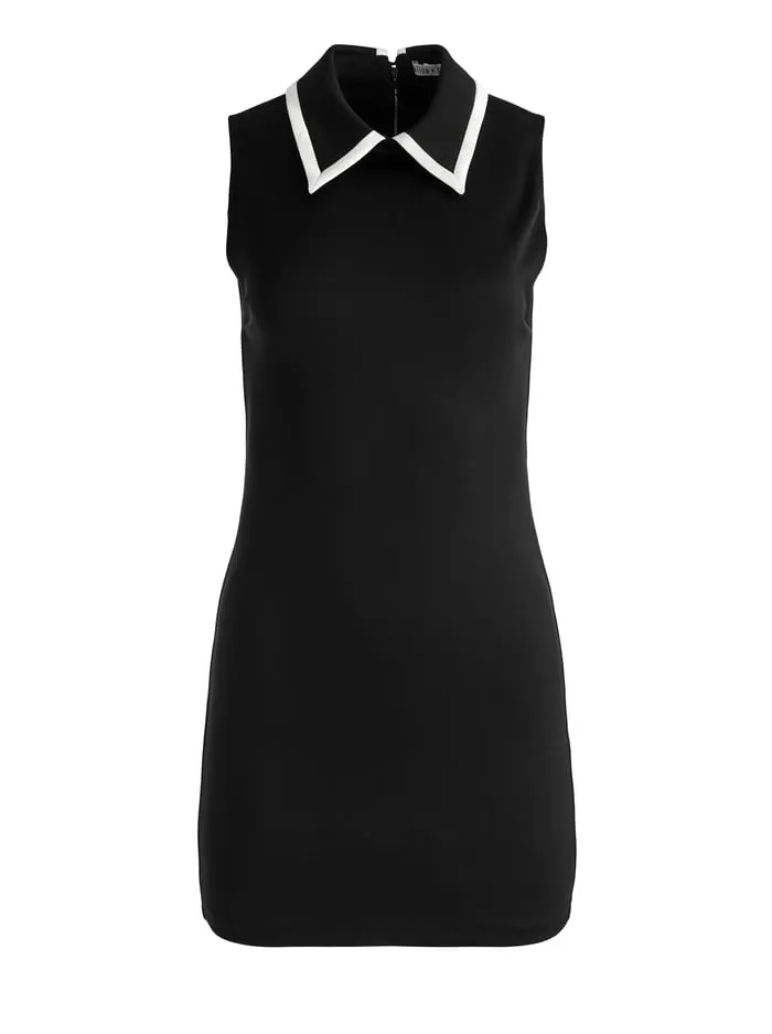 Dresses Women Alice Olivia Wynell Mini Dress Blackoff White
