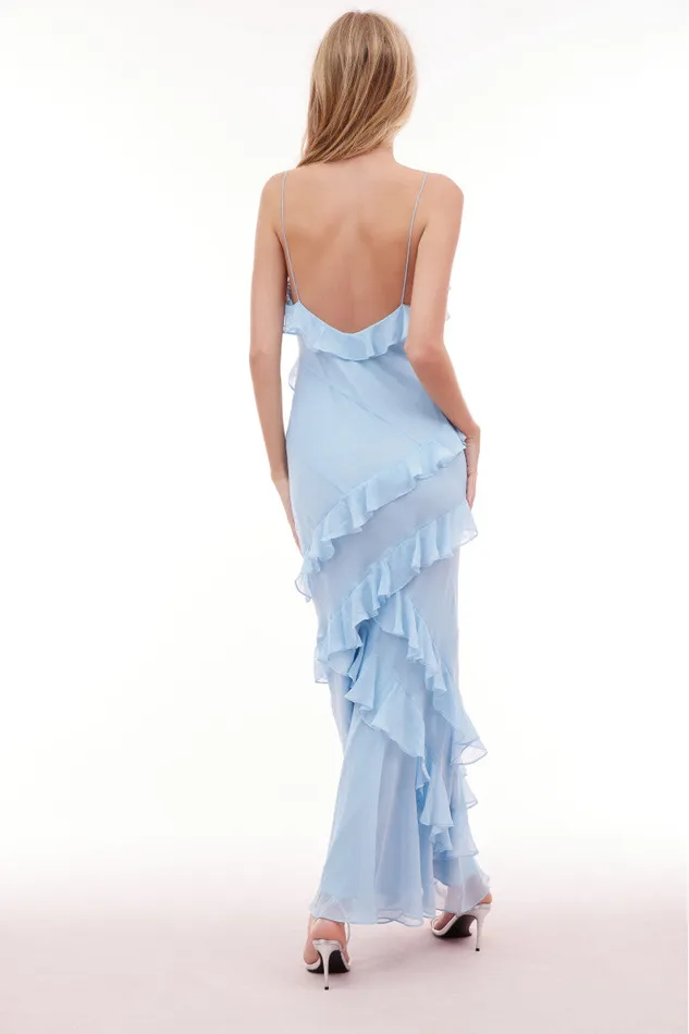 Dresses Women LoveShackFancy Rialto Dress Aqua Mist