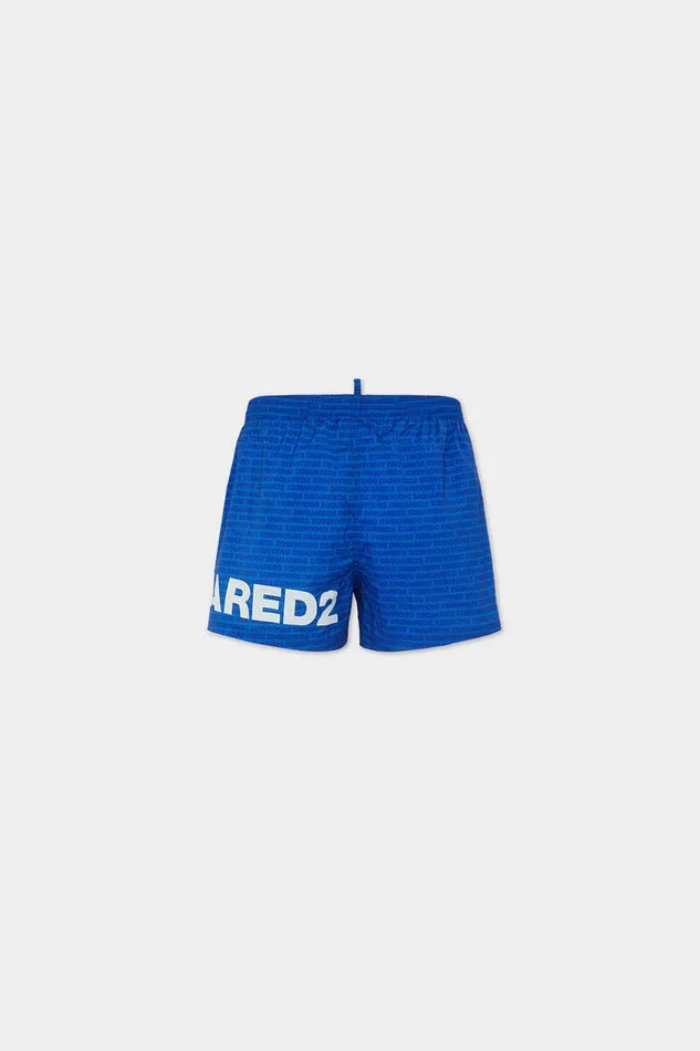 Dsquared2 Beachwear Swim Boxer Midi Bluewhite 8211 Men