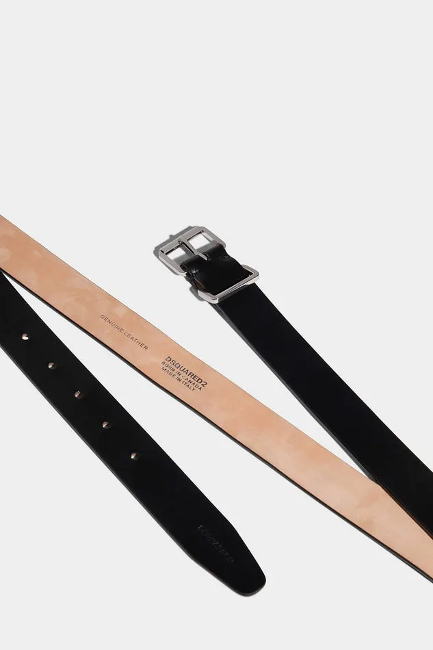 Dsquared2 Belts Simple Buckle Belt Black 8211 Men